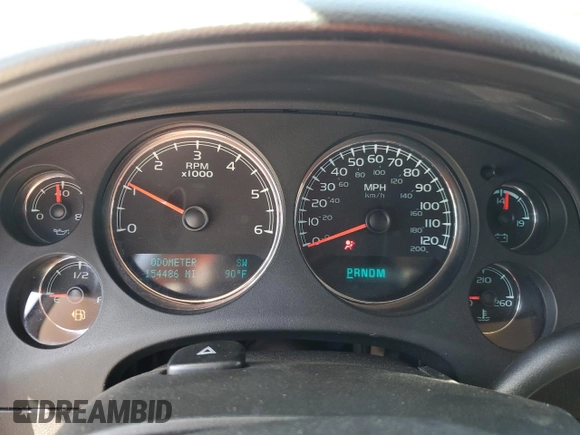 2014 Chevrolet Tahoe LT with VIN 1GNSCBE07ER115998, listed as a Copart auction lot 59577485 with 154,486 mi miles and Salvage title. Bid and sale history available at DreamBid. Image 9.