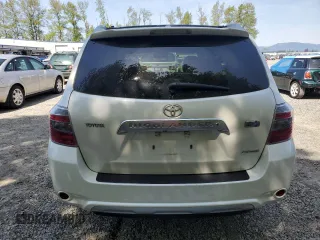 2009 Toyota Highlander Hybrid Limited with VIN JTEEW44A592036150, listed as a Copart auction lot 54588385 with 171,786 mi miles and Salvage Title. Bid and sale history available at carsss.com. Image 6.