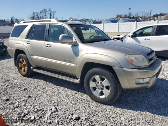 2004 Toyota 4Runner Limited with VIN JTEBT17R940036345, listed as a Copart auction lot 48307835 with 214,847 mi miles and Clean Title. Bid and sale history available at carsss.com. Image 4.