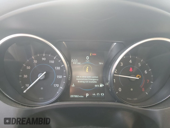 2019 Jaguar F-Pace 25t with VIN SADCS2FX3KA391153, listed as a Copart auction lot 56579375 with 97,882 mi miles and Clean title. Bid and sale history available at DreamBid. Image 9.
