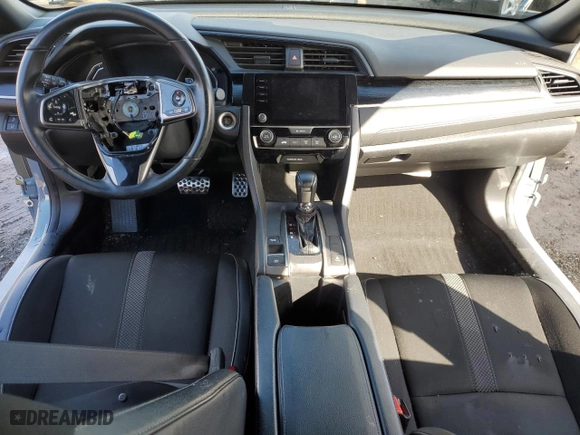 2021 Honda Civic Hatchback Sport with VIN SHHFK7H4XMU426742, listed as a Copart auction lot 44600575 with 39,288 mi miles and Salvage Title. Bid and sale history available at carsss.com. Image 8.