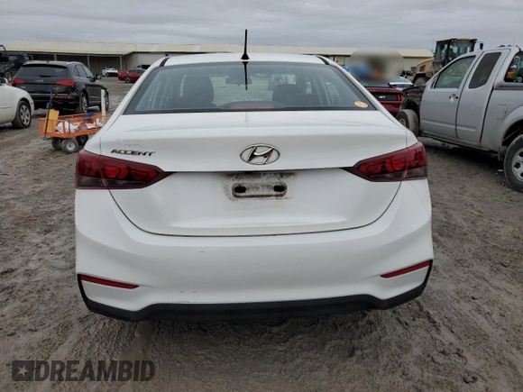 2018 Hyundai Accent SEL with VIN 3KPC24A32JE010092, listed as a Copart auction lot 81588234 with 89,846 mi miles and Salvage Title. Bid and sale history available at carsss.com. Image 6.