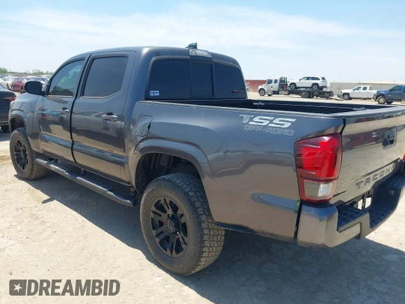 2021 Toyota Tacoma SR with VIN 3TYAX5GN3MT015565, listed as a IAAI auction lot 42241436 with 46,921 mi miles and . Bid and sale history available at DreamBid. Image 3.