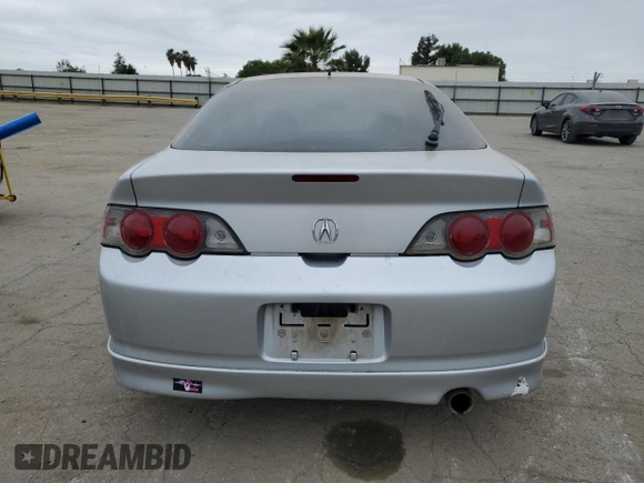 2003 Acura RSX Type S with VIN JH4DC53063S000612, listed as a Copart auction lot 54577475 with 184,271 mi miles and Clean Title. Bid and sale history available at carsss.com. Image 6.