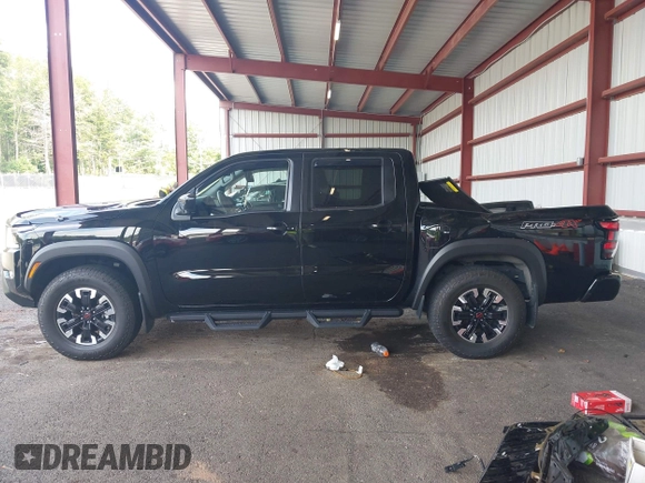 2023 Nissan Frontier SV with VIN 1N6ED1EK1PN634535, listed as a IAAI auction lot 42748147 with 32,304 mi miles and . Bid and sale history available at DreamBid. Image 14.