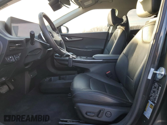 2023 Kia EV6 Wind with VIN KNDC34LA7P5127437, listed as a Copart auction lot 88658985 with 34,712 mi miles and Non Repairable. Bid and sale history available at carsss.com. Image 7.