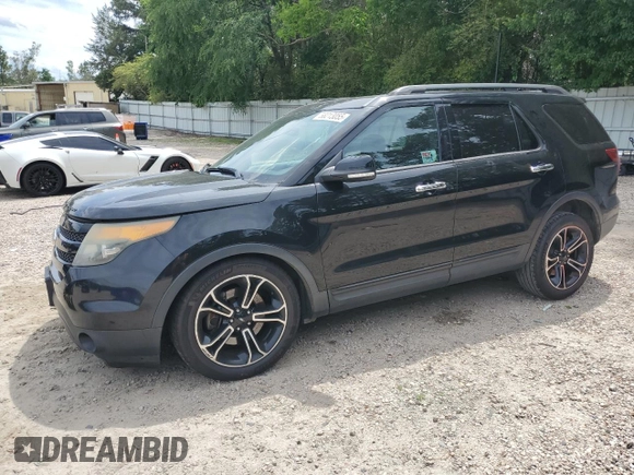 2013 Ford Explorer Sport z VIN 1FM5K8GT2DGB95820, wystawiony jako Copart lot #58213055 z przebiegiem 187 516 mil mil oraz Szkoda całkowita • Salvage title. Historia ofert i sprzedaży dostępna na DreamBid. Obrazek 1.