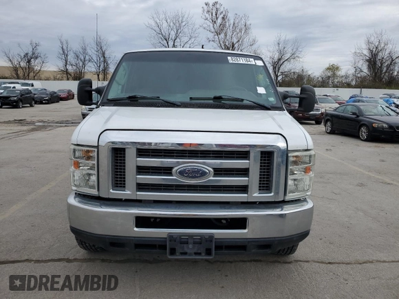 2012 Ford Econoline Cargo Super Duty Commercial with VIN 1FTSE3EL7CDA31855, listed as a Copart auction lot 82871184 with 274,476 mi miles and Clean Title. Bid and sale history available at carsss.com. Image 5.