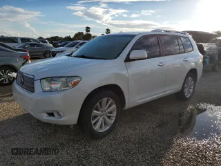 2008 Toyota Highlander Hybrid Limited with VIN JTEEW44A882018871, listed as a Copart auction lot 73723344 with 0 mi miles and Salvage Title. Bid and sale history available at carsss.com. Image 1.