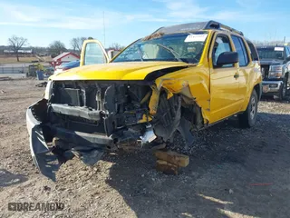2007 Nissan Xterra SE with VIN 5N1AN08U37C545594, listed as a IAAI auction lot 41477893 with 205,613 mi miles. Bid and sale history available at carsss.com. Image 6.