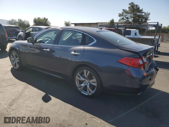 2011 Infiniti M with VIN JN1BY1AP3BM325629, listed as a Copart auction lot 58600135 with 132,635 mi miles and Salvage title. Bid and sale history available at DreamBid. Image 2.