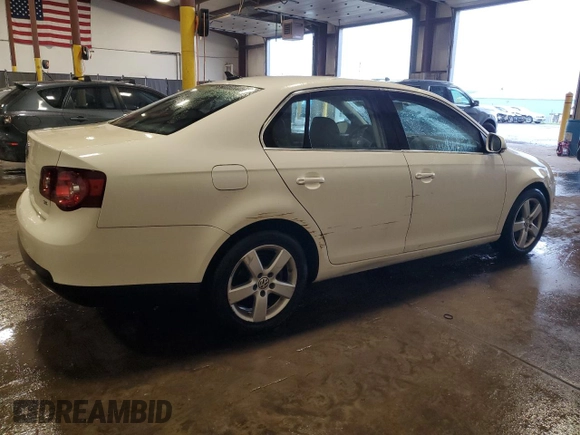 2008 Volkswagen Jetta SE with VIN 3VWRZ71K58M139438, listed as a Copart auction lot 56908155 with 91,592 mi miles and Salvage title. Bid and sale history available at DreamBid. Image 3.