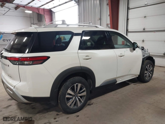 2024 Nissan Pathfinder SL with VIN 5N1DR3CC4RC227181, listed as a IAAI auction lot 41547554 with 6,940 mi miles. Bid and sale history available at carsss.com. Image 14.