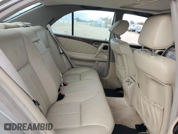 1998 Mercedes-Benz E-Class with VIN WDBJF65F2WA655345, listed as a Copart auction lot 81638574 with 159,554 mi miles and Clean Title. Bid and sale history available at carsss.com. Image 10.