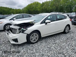 2017 Subaru Impreza Premium with VIN 4S3GTAB67H3717471, listed as a Copart auction lot 58213435 with 34,457 mi miles and Salvage title. Bid and sale history available at DreamBid. Image 1.