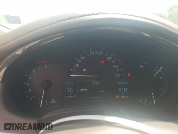2014 Cadillac XTS Luxury with VIN 2G61M5S36E9248959, listed as a Copart auction lot 53971125 with 129,327 mi miles and Salvage title. Bid and sale history available at DreamBid. Image 9.