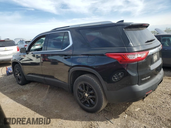 2018 Chevrolet Traverse LT Cloth with VIN 1GNERGKW1JJ250288, listed as a Copart auction lot 54748485 with 122,290 mi miles and Salvage title. Bid and sale history available at DreamBid. Image 2.