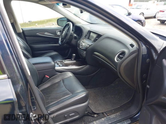 2015 Infiniti QX60 with VIN 5N1AL0MMXFC554836, listed as a IAAI auction lot 42435050 with 115,225 mi miles and . Bid and sale history available at DreamBid. Image 5.