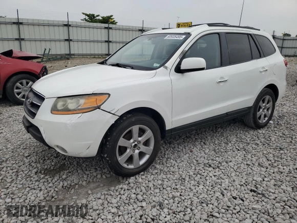 2009 Hyundai Santa Fe Limited with VIN 5NMSH13E39H238081, listed as a Copart auction lot 60935495 with 205,149 mi miles and Clean title. Bid and sale history available at DreamBid. Image 1.