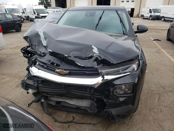 2023 Chevrolet TrailBlazer LS with VIN KL79MNSL1PB048425, listed as a Copart auction lot 77702014 with 18,707 mi miles and Salvage Title. Bid and sale history available at carsss.com. Image 5.