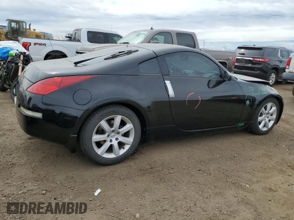 2004 Nissan 350Z Touring with VIN JN1AZ34E04T063110, listed as a Copart auction lot 50124855 with 142,383 mi miles and Salvage Title. Bid and sale history available at carsss.com. Image 3.