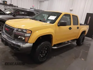 2007 GMC Canyon SLE2 with VIN 1GTDT13E478122412, listed as a IAAI auction lot 41365728 with 100,849 mi miles. Bid and sale history available at carsss.com. Image 2.
