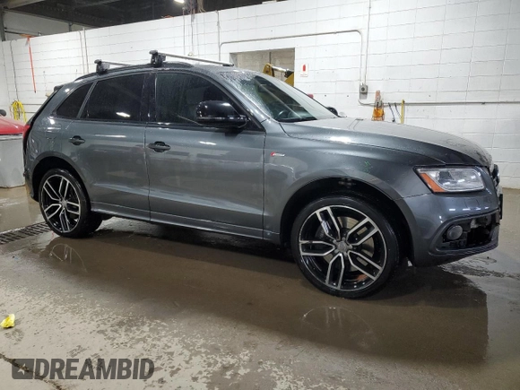 2017 Audi SQ5 Premium Plus z VIN WA1CCAFP9HA036655, wystawiony jako Copart lot #85700074 z przebiegiem 73 337 mil mil oraz Szkoda całkowita • Salvage title. Historia ofert i sprzedaży dostępna na DreamBid. Obrazek 4.