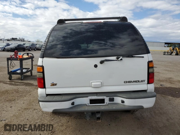 2004 Chevrolet Suburban Z71 with VIN 3GNFK16Z14G225097, listed as a Copart auction lot 55961695 with Not provided miles and Non repairable. Bid and sale history available at DreamBid. Image 6.
