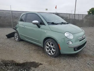 2016 FIAT 500 Lounge z VIN 3C3CFFER4GT143136, wystawiony jako Copart lot #58637325 z przebiegiem 68 761 mil mil oraz Szkoda całkowita • Salvage title. Historia ofert i sprzedaży dostępna na DreamBid. Obrazek 4.