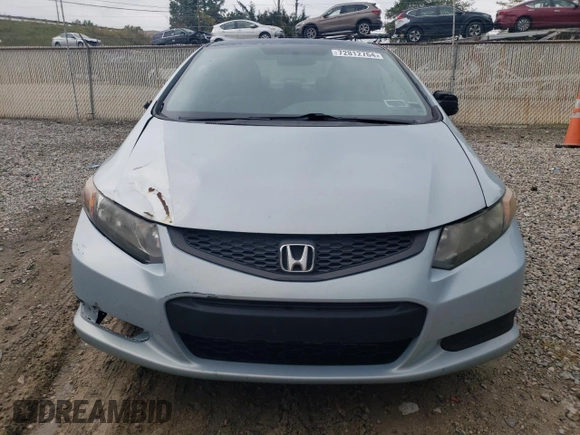 2012 Honda Civic Cpe LX with VIN 2HGFG3B55CH565071, listed as a Copart auction lot 72812764 with 115,283 mi miles and Clean Title. Bid and sale history available at carsss.com. Image 5.