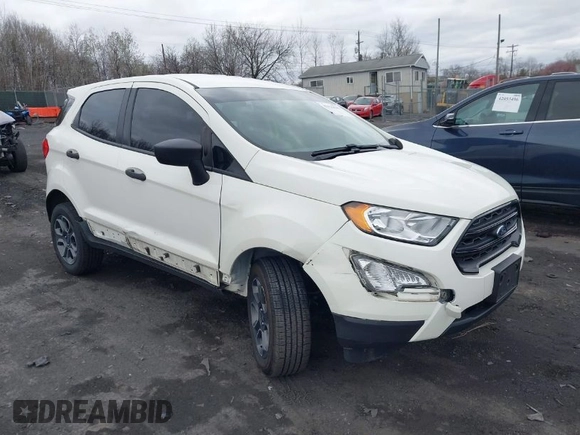 2020 Ford EcoSport S with VIN MAJ6S3FL4LC357973, listed as a IAAI auction lot 42030689 with 66,986 mi miles and . Bid and sale history available at DreamBid. Image 1.