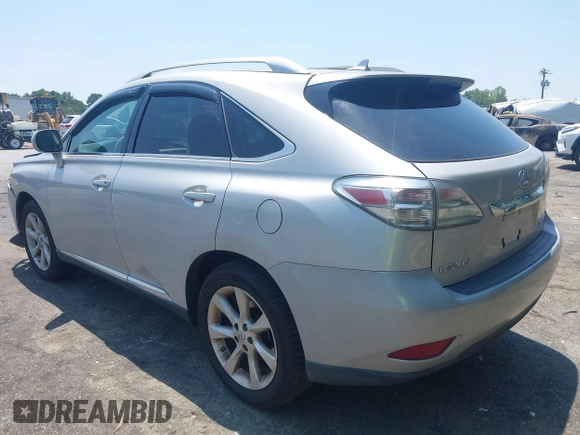 2010 Lexus RX 350 with VIN 2T2ZK1BAXAC012642, listed as a IAAI auction lot 42661517 with 150,270 mi miles and . Bid and sale history available at DreamBid. Image 3.