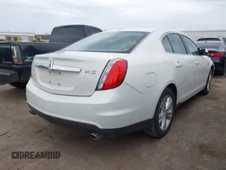 2012 Lincoln MKS with VIN 1LNHL9DR1CG803625, listed as a IAAI auction lot 41733683 with 199,590 mi miles. Bid and sale history available at carsss.com. Image 4.