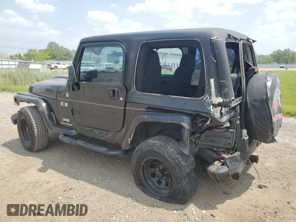 2005 Jeep Wrangler X z VIN 1J4FA39S75P321328, wystawiony jako Copart lot #59711505 z przebiegiem 126 768 mil mil oraz Szkoda całkowita • Salvage title. Historia ofert i sprzedaży dostępna na DreamBid. Obrazek 2.