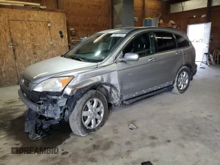 2008 Honda CR-V EX-L with VIN JHLRE48748C035817, listed as a Copart auction lot 53817455 with 187,972 mi miles and Salvage Title. Bid and sale history available at carsss.com. Image 1.