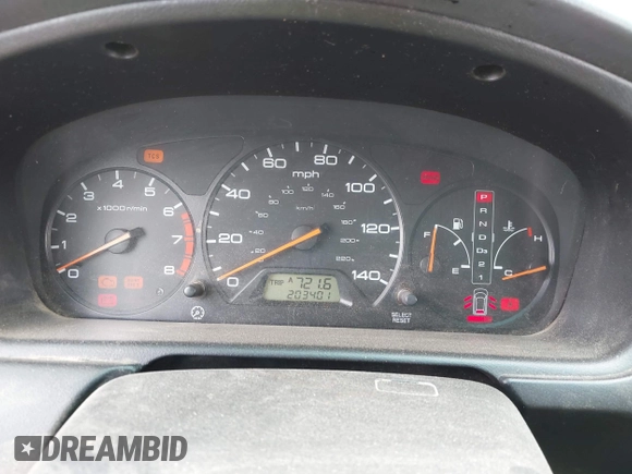2002 Honda Odyssey EX with VIN 5FNRL18612B028570, listed as a IAAI auction lot 42491201 with 203,401 mi miles and . Bid and sale history available at DreamBid. Image 7.
