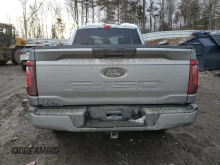 2024 Ford F-150 z VIN 1FTEX2LP5RKE62111, wystawiony jako Copart lot #85634624 z przebiegiem 5 607 mil mil oraz Szkoda całkowita • Salvage title. Historia ofert i sprzedaży dostępna na DreamBid. Obrazek 6.