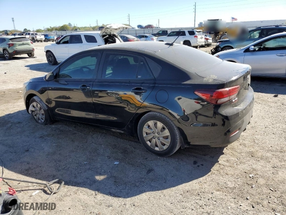 2020 Kia Rio S with VIN 3KPA24AD0LE289609, listed as a Copart auction lot 50004735 with 57,497 mi miles and Salvage Title. Bid and sale history available at carsss.com. Image 2.