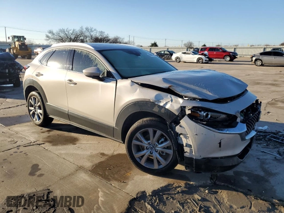 2023 Mazda CX-30 S Premium with VIN 3MVDMBDM7PM573224, listed as a Copart auction lot 85997854 with Not Provided miles and Salvage Title. Bid and sale history available at DreamBid. Image 4.