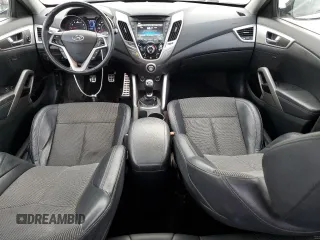 2014 Hyundai Veloster with VIN KMHTC6ADXEU184741, listed as a Copart auction lot 81136964 with 85,453 mi miles and Salvage Title. Bid and sale history available at carsss.com. Image 8.
