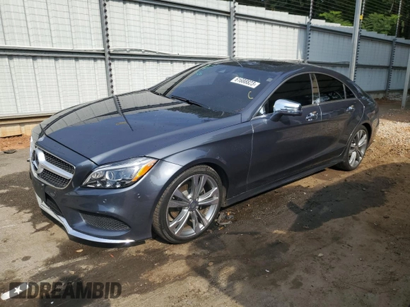 2016 Mercedes-Benz CLS with VIN WDDLJ6FB1GA172618, listed as a Copart auction lot 61688823 with 49,998 mi miles. Bid and sale history available at carsss.com. Image 1.
