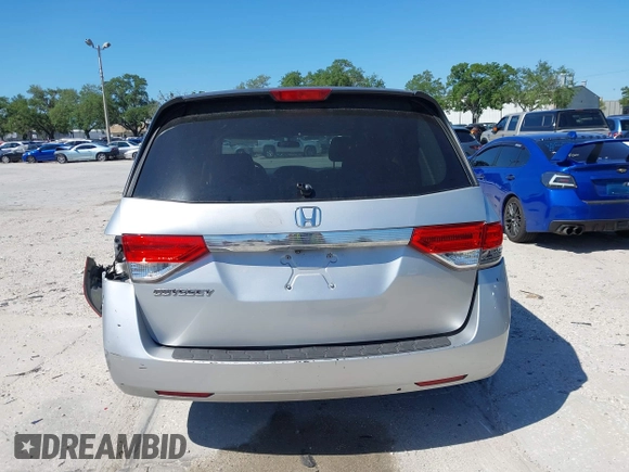 2015 Honda Odyssey EX with VIN 5FNRL5H46FB032366, listed as a IAAI auction lot 42034443 with 154,679 mi miles and . Bid and sale history available at DreamBid. Image 16.