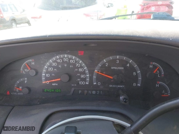 2001 Ford F-150 SuperCrew XLT with VIN 1FTRW07L11KB56494, listed as a IAAI auction lot 41623355 with 240,410 mi miles. Bid and sale history available at carsss.com. Image 7.