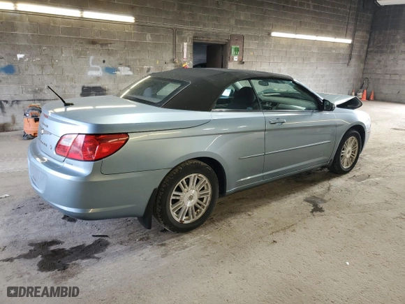 2009 Chrysler Sebring Touring with VIN 1C3LC55D09N547786, listed as a Copart auction lot 81470024 with 70,212 mi miles and Salvage Title. Bid and sale history available at carsss.com. Image 3.