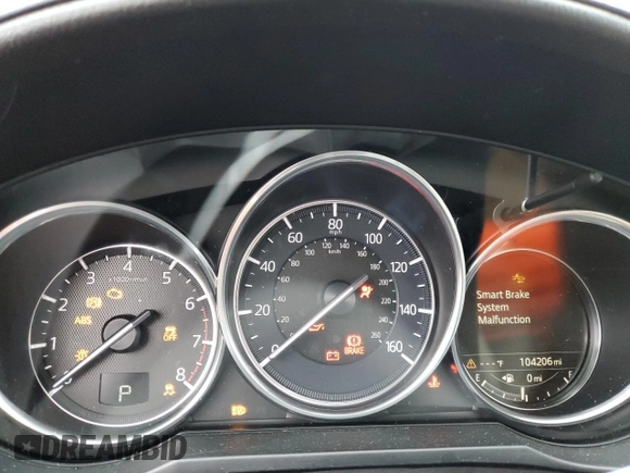 2017 Mazda 6 Grand Touring with VIN JM1GL1W53H1121416, listed as a Copart auction lot 50084295 with 104,206 mi miles and Salvage Title. Bid and sale history available at carsss.com. Image 9.
