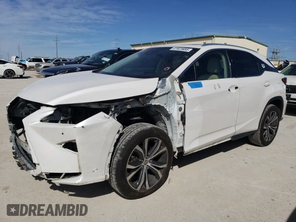 2017 Lexus RX with VIN 2T2ZZMCA3HC084949, listed as a Copart auction lot 47923685 with 106,568 mi miles and Salvage Title. Bid and sale history available at carsss.com. Image 1.