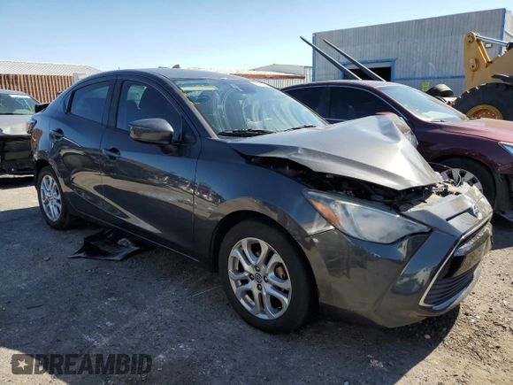 2016 Scion iA with VIN 3MYDLBZV3GY145554, listed as a Copart auction lot 68137424 with 0 mi miles and Salvage Title. Bid and sale history available at carsss.com. Image 4.