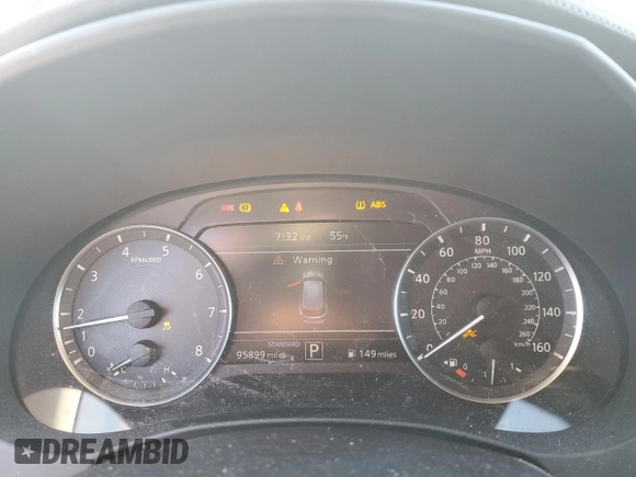 2019 Infiniti QX50 Essential with VIN 3PCAJ5M39KF117065, listed as a Copart auction lot 50702595 with 95,899 mi miles and Salvage title. Bid and sale history available at DreamBid. Image 9.