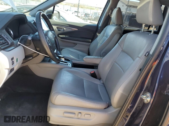 2018 Honda Pilot EX-L with VIN 5FNYF6H69JB044322, listed as a Copart auction lot 48287155 with 61,096 mi miles and Salvage title. Bid and sale history available at DreamBid. Image 7.