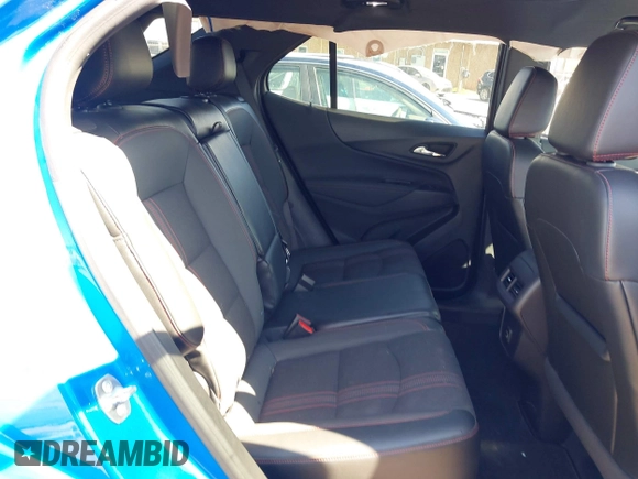 2024 Chevrolet Equinox RS with VIN 3GNAXMEG8RS221288, listed as a IAAI auction lot 41976989 with 30,223 mi miles and . Bid and sale history available at DreamBid. Image 8.